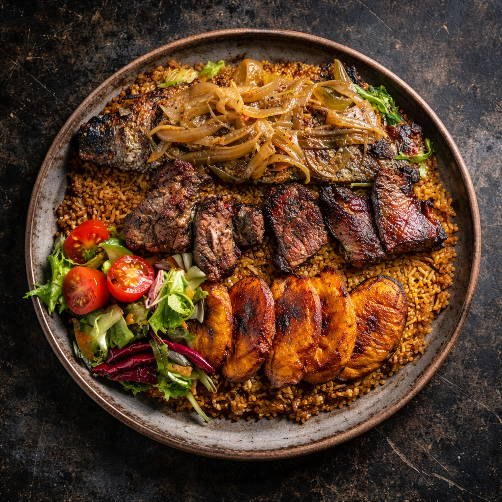 Wolof Flavours Gateway Plate